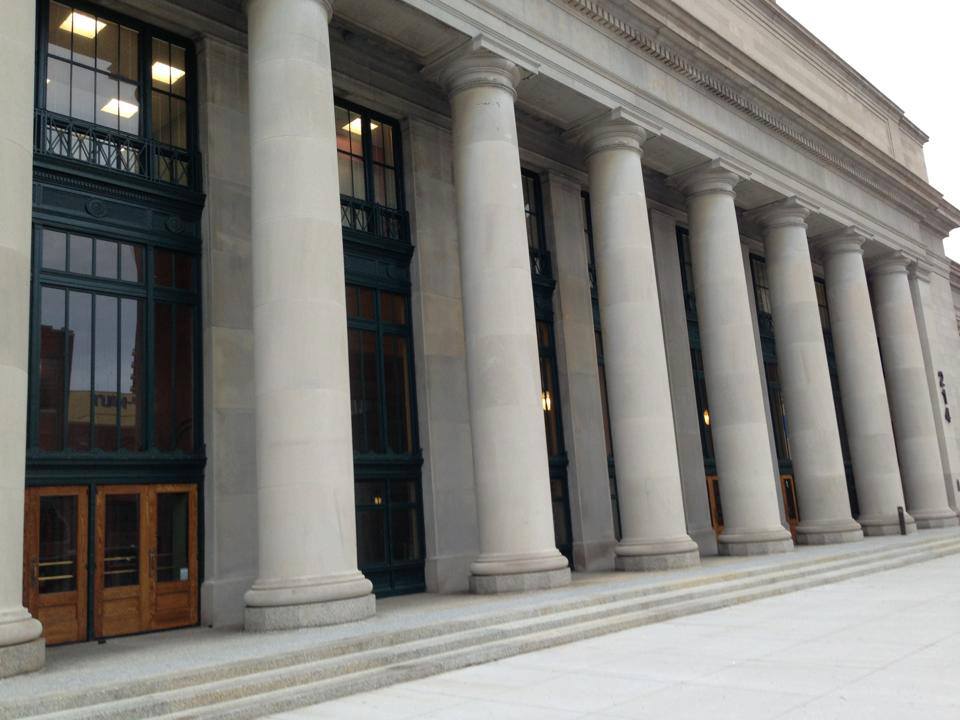 The Union Depot's facade