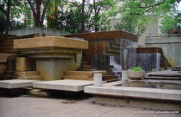 Peavy Plaza, courtesy Alexandra Easter 