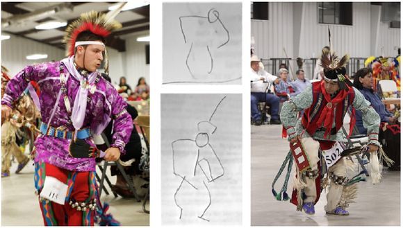 Osage dancers, courtesy College of Design