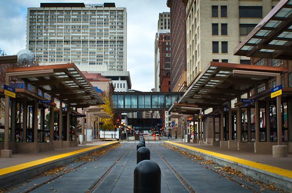 The Green Line station outside Union Depot, courtesy MG McGrath