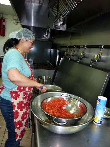 At work in the GIA Kitchen, courtesy GIA Kitchen