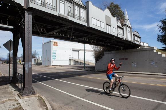 New bicycle lanes connect popular neighborhoods, courtesy Andrew Breig