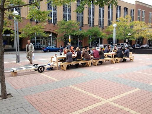 The Big Table in action, courtesy Amanda Lovelee