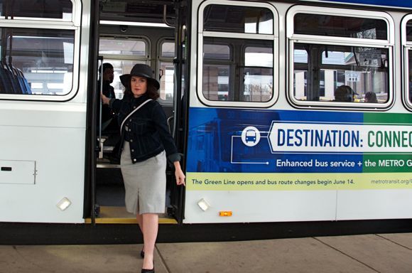 Connecting to the cities by bus, photo by Kyle Mianulli