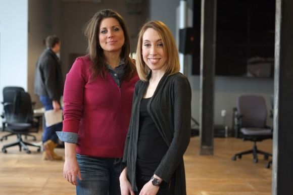Anne Lopez and Kylie Walker of Romeo Delivers at AlphaLab
