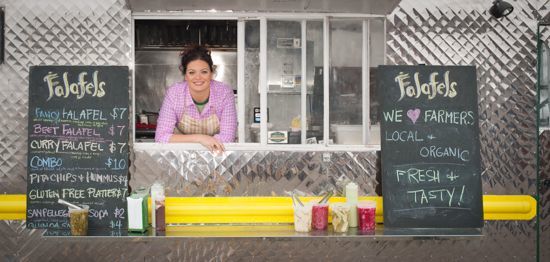 Foxy Falafel food truck, courtesy Foxy 