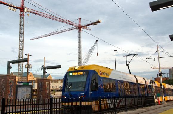 Development along the Central Corridor, photo by Kyle Mianulli