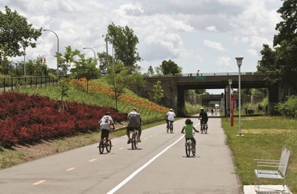 Dequindre Cut, courtesy Detroit Riverfront 