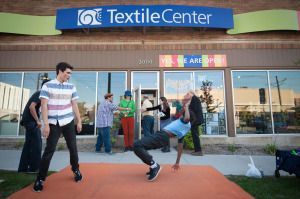 Creative City Roadmap open house at Textile Center