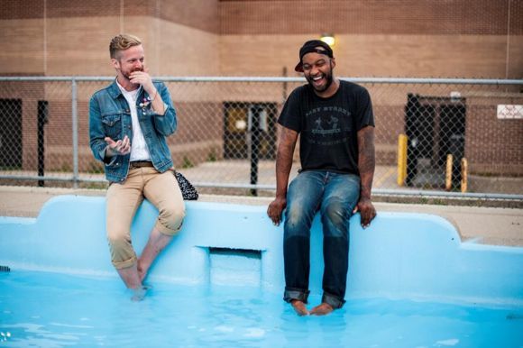 Astronautalis and P.O.S., aka Four Fists, photo by Graham Tolbert