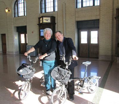 Ken and Roberta Avidor at Union Depot