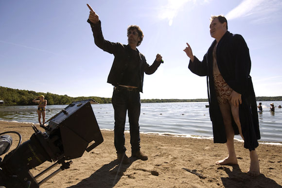Joel Coen directs Richard Kind in A Serious Man
