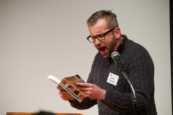 Geoff Herbach reading from Nothing Special