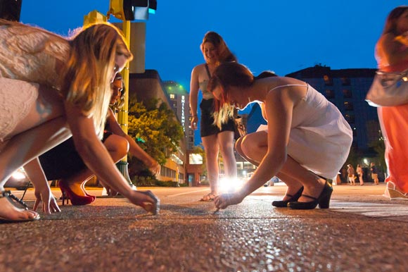 Writing on the Sidewalk