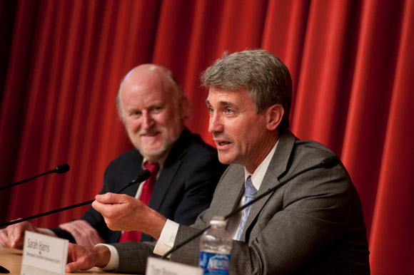 Rocco Landesman & R.T. Rybak at placemaking event