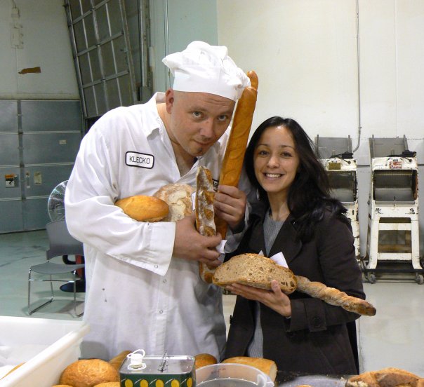 Klecko and Vanessa Hyenne of the St. Paul Bread Club