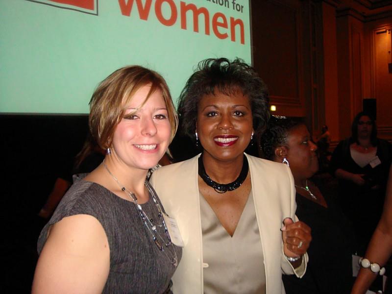 Tawnee McCluskey with the Honorable Anita Hill