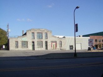 The "Alamo" building, recently purchased by First and First
