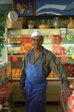 Samir Abumayyaley, an owner of Cup Foods, photo by  Wing Young Huie