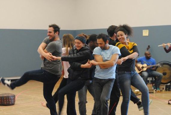 In rehearsal for Pericles