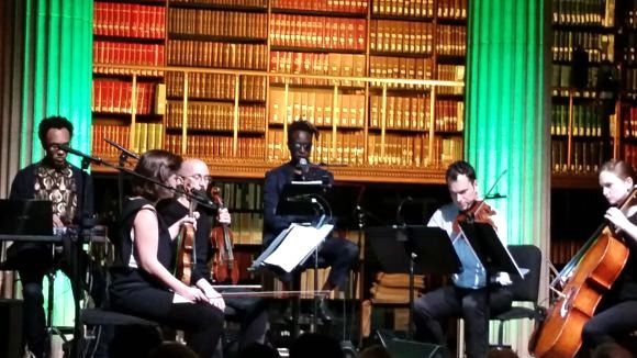  Saul Williams and Mivos Quartet at the James J. Hill Reference Library