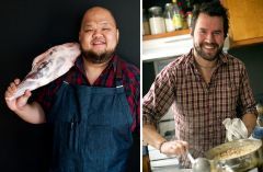 Chefs Yia Vang and Daniel Klein