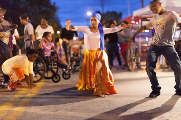 Afoutayi Haitian Dance at Friendly Streets festival