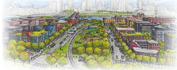 West Side Flats' Proposed Greenway
