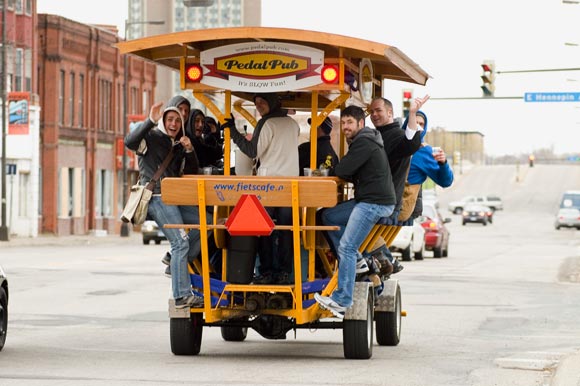 The Pedal Pub on the Move